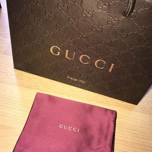 SMALL Gucci shopping bag